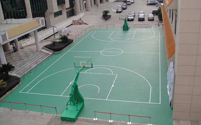 广西壮族自治区人民大会堂-硅PU篮球场