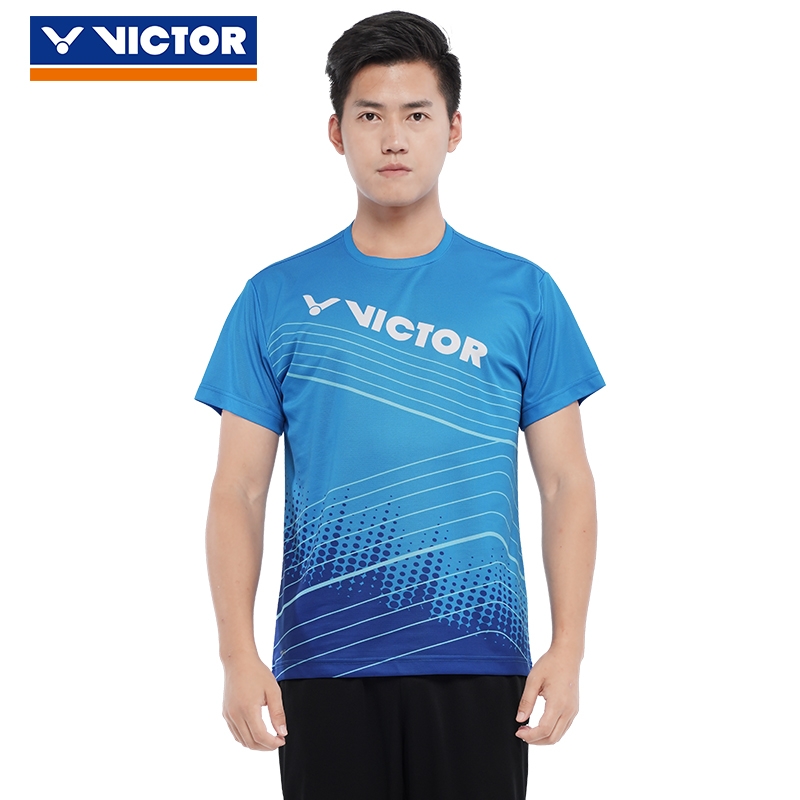 victor威克多正品羽毛球服T-00010 T恤