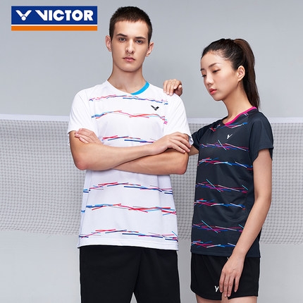 victor威克多正品羽毛球服T-90000TD T恤